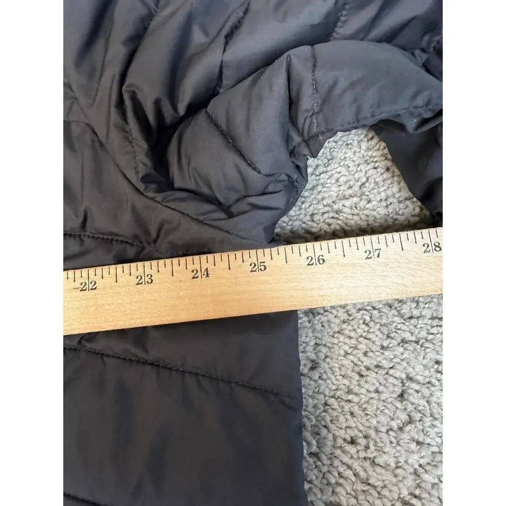 Columbia Jacket Mens L Black Puffer Insulated Lightweight Quilted Full Zip